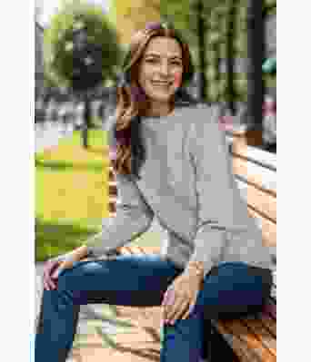 Lysegrå Fanny genser - DLG 192