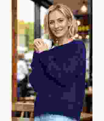 Marineblå Gina genser - DLG 193-SU3406