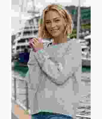 Lyseblå Gina genser - DLG 193-SU3498