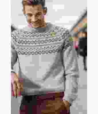 Lysegrå Oder genser - DLG 206-SU3403