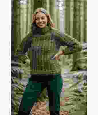 Skogsgrønn Strokkur tykk islender - DLG-21-011-935934