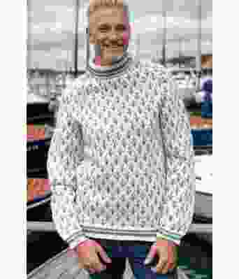 Kapteingenseren i naturhvit og grå - DLG 22-002-DSAS806822B