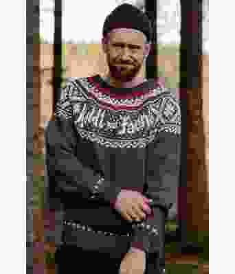 Koksgrå Kaldt som faen genser - DLG 22-004-3427