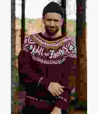 Rustbrun Kaldt som faen genser - DLG 22-004-3438