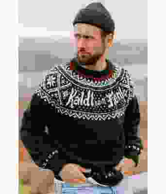 Armygrønn Kaldt som faen genser - DLG 22-004-3489