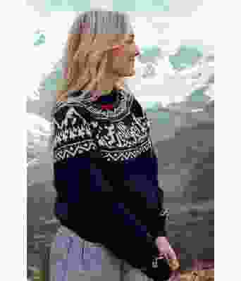 Marineblå Fjellgeitgenser -DLG-22-005-526