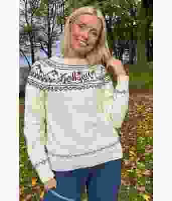 Naturhvit Fjellgeitgenser - DLG 22-005J