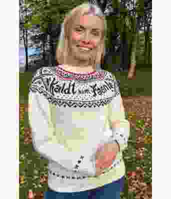 Kaldt som faen genser i alpakka/merinoull - DLG 22-007D