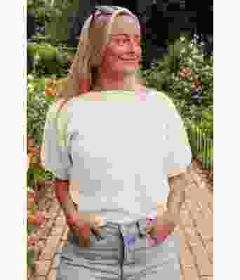 Naturhvit Peggy sweater - DLG-22-008-302