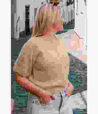 Beige Peggy sweater - DLG-22-008-306