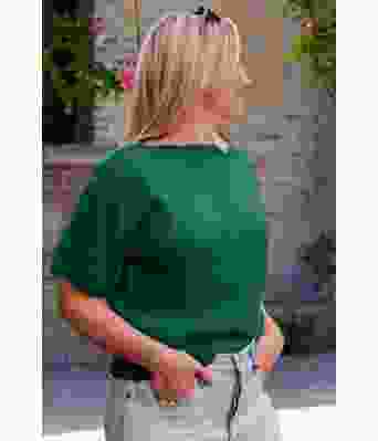 Jadegrønn Peggy sweater - DLG-22-008-339