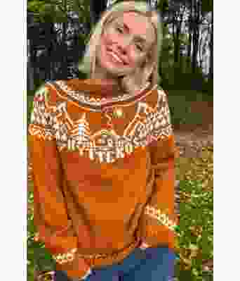 Hyttekosgenser i gresskar oransje og rustbrunt - DLG 22-009-549A