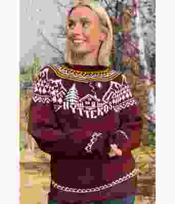 Burgunder Hyttekosgenser - DLG 22-009-558A