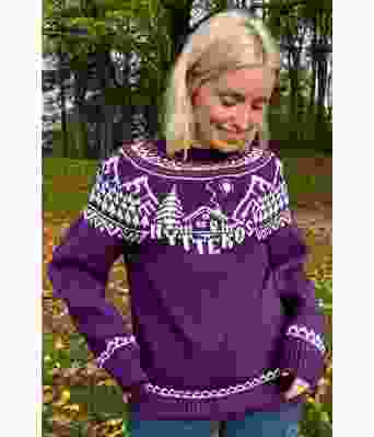 Mørkt lilla Hyttekosgenser - DLG 22-009-569A