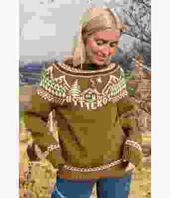 Cognacfarget Hyttekosgenser - DLG 22-009-573A