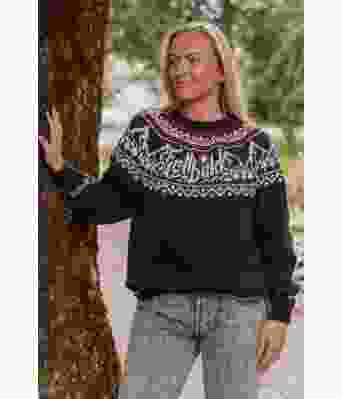 Blå Fjellbukk genser - DLG 22-010D