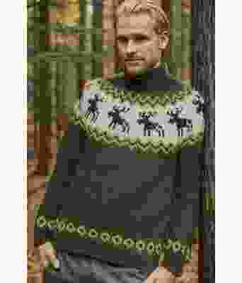 Grønn elg genser til jakt - DLG 23-002-935934