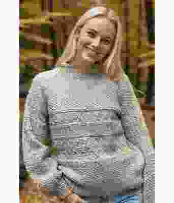 Månebedottengenseren i melert beige - DLG 23-004-3485B