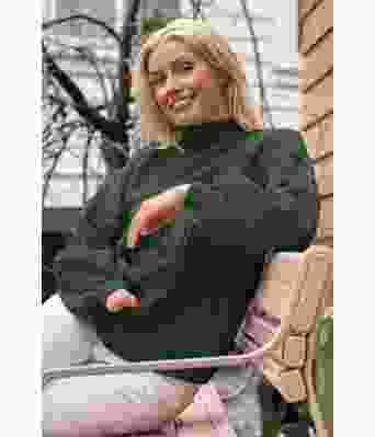 Armygrønn Månebedotten genser - DLG 23-004-3489