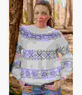 Nordic patterns sweater - DLG 2023-009