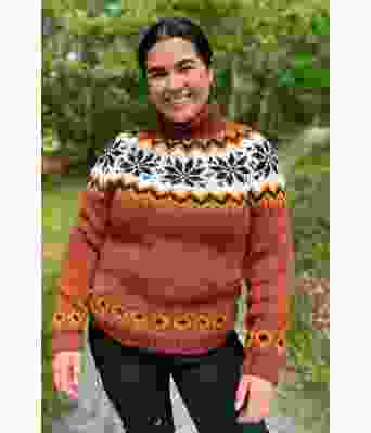 Rosegenseren turgenser med rosemønster - DLG 23-015B