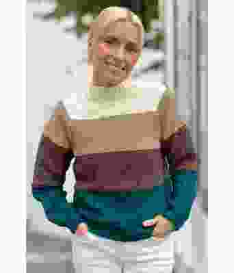 Structured stripes sweater - DLG 23-018-3439