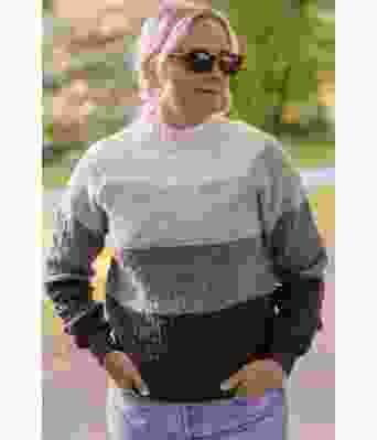 Structured stripes of grey - DLG 23-018B