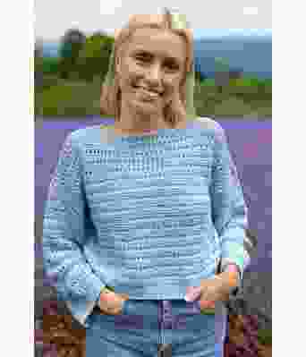 Lyseblå Cielo genser - DLG 23-019-5340