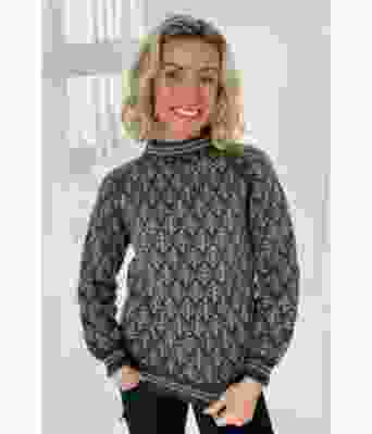 Armygrønn grantre genser - DLG 23-023D