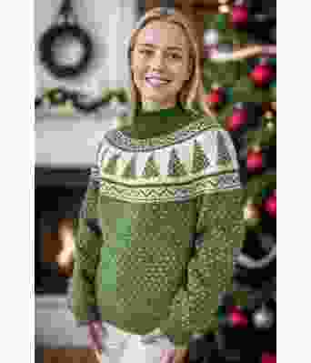 Grønn juletregenser - DLG 23-033-SR533