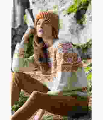 Chunky Iris genser med lav hals - DLG 23-042