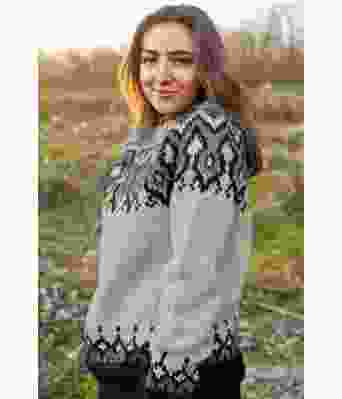 Grå Chunky Torren genser - DLG 23-046-6703