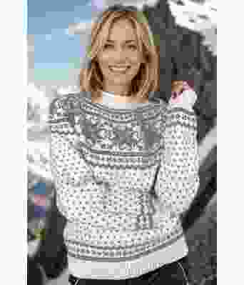 Tydalsgenseren naturhvit/grå - DLG 24-001-34023405