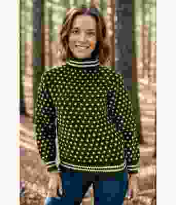 Olivengrønn Heidmork islender - DLG 24-003-SR543502