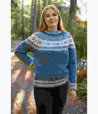 Evjegenseren i lys denimblå - DLG 24-011-3437 