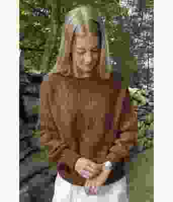 Kanel brun Girasol genser - DSA 101-08C