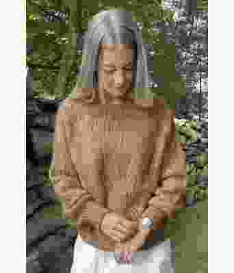 Nougat Girasolgenser i alpakkaull - DSA 101-08D