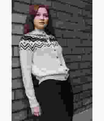 Ivalo kofte / strikkejakke - DSA 107-01