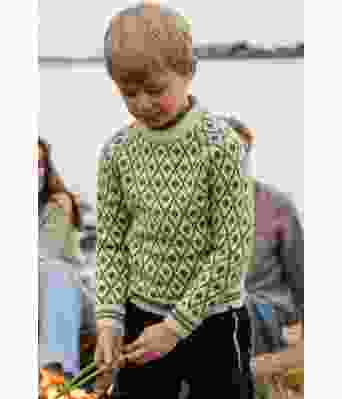 Islender til barn med raglan - DSA 109-03