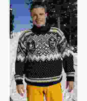 VM strikkegenser Trondheim 2025 (Marineblå) - DSA 126-02