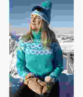 Turkis Bakke genser - DSA 127-03