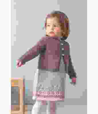 Nydelig kjole og jakke til jente - DSA 32-05