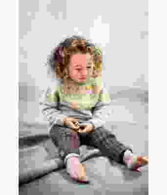 Strikkebukse til barn - DSA 39-09