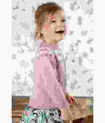 Skjønnas strikkekofte til barn / baby - DSA 47-05A