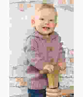 Julius strikket hettejakke til barn - DSA 49-08