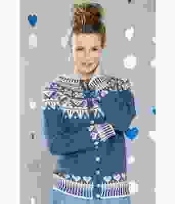 Vinterhjerter jakke - DSA 57-07