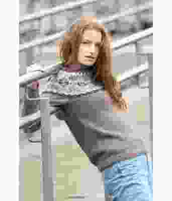 Lyst brun Maria genser - DSA 70-02