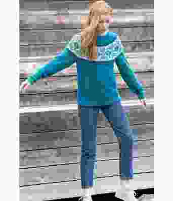 Turkis Maria genser - DSA 70-03