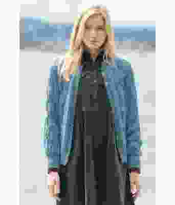 Blå Paul cardigan - DSA 81-06