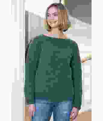 Grågrønn Gine genser - DSA 90-07B